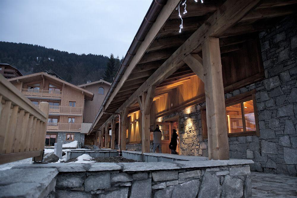 CGH Résidences&Spas Les Chalets de Jouvence Les Carroz d'Arâches Exterior foto