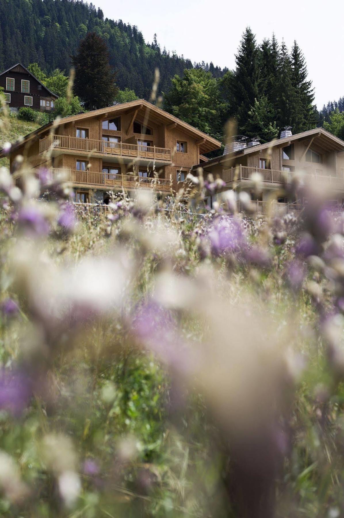 CGH Résidences&Spas Les Chalets de Jouvence Les Carroz d'Arâches Exterior foto