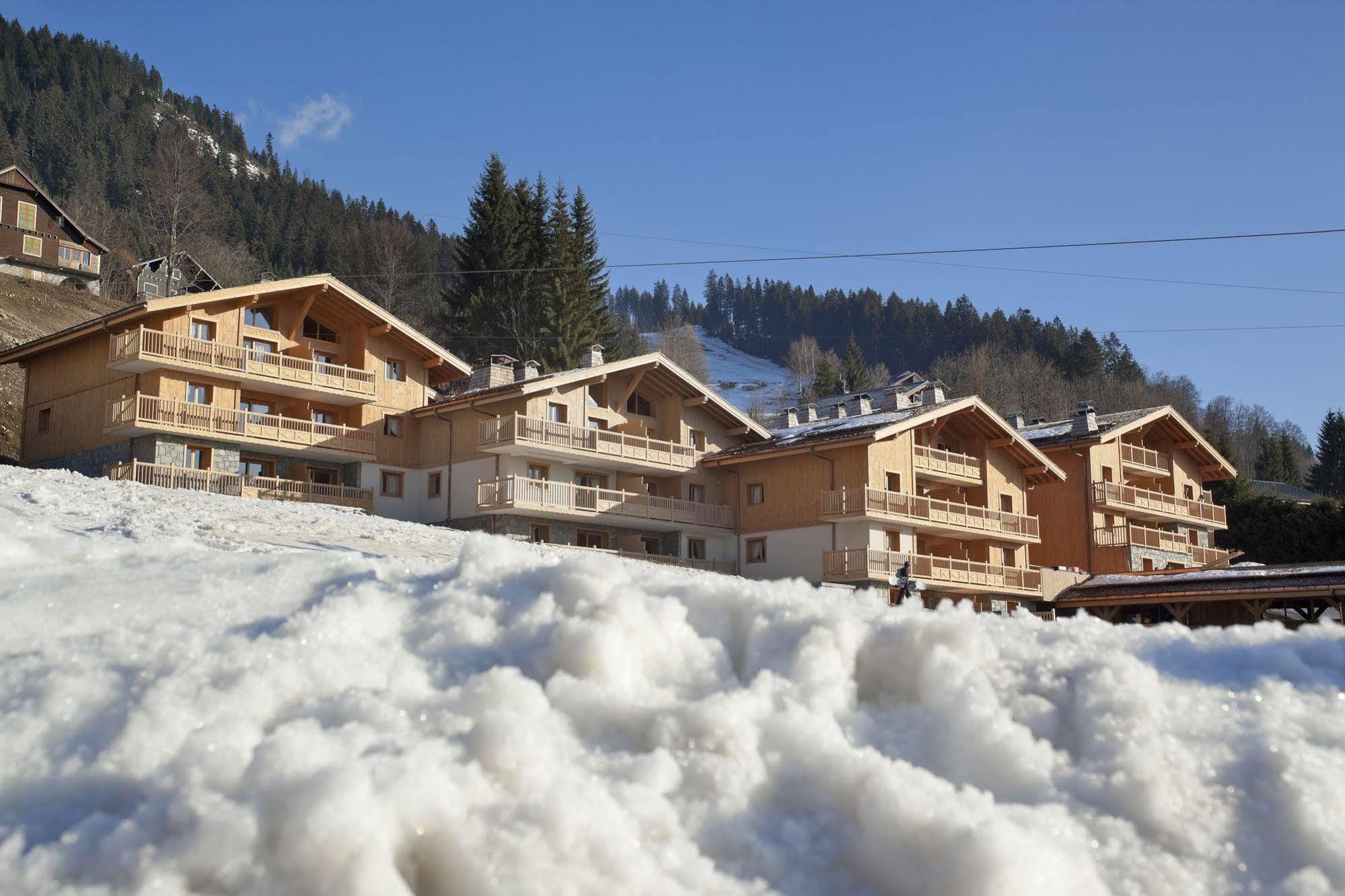 CGH Résidences&Spas Les Chalets de Jouvence Les Carroz d'Arâches Exterior foto
